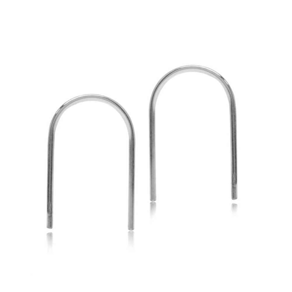 Minimalism 14K Gold filled 925K SS Vertical Bar